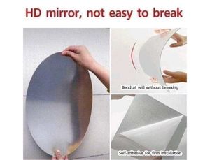 Round Sticker Mirror New Wdt Tag