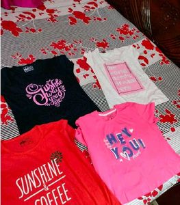 4 New Tshirt Combo