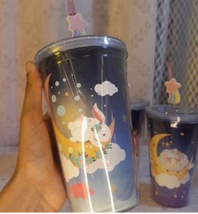 Cute Bunny Moon Tumbler