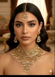 Elegant Gold-toned Jewelry Set