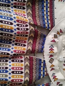 Patterned Casual Dress
