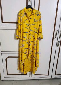 Sunshine Assymetric Midi Dress