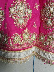 Pink Embroidered Kurti Top
