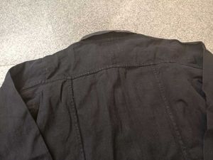 Montrez Stylish Black Denim Jacket