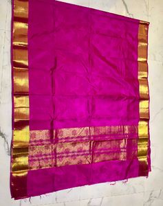 Sale!!! Pink Tussar Silk Saree. Offer!!