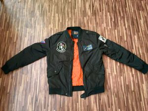 Vintage Aviator Bomber Jacket