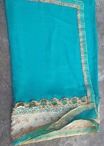 Women 🚺 Saree Worke Net Dijain
