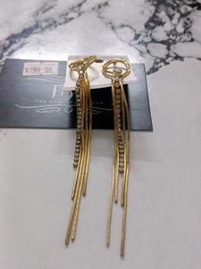 Elegant Gold Dangle Earrings