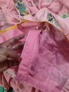 Designer Saree With Stiched Blouse
