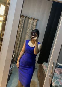 Blue Bodycon Dress💙🦋