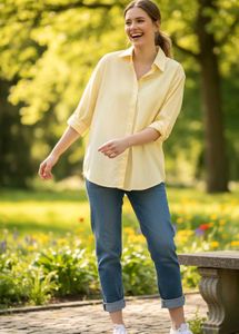 Yellow Button-Down Shirt