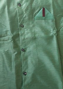 Kurta Pajama Floral Neheru Jacket