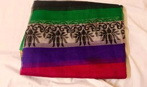 Multi Color Soft Saree