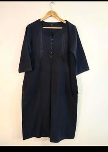 Combo Of 3 Blue Tops With Embroiderery.