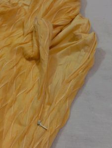 Vintage Frilled Yellow Dress