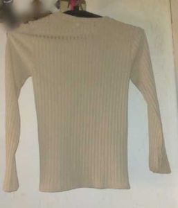 Ribbed Long Sleeve Top