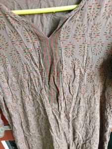 Avaasa Grey Kurta