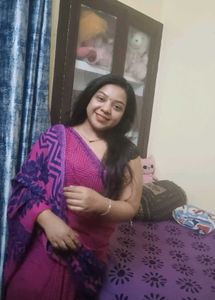 Pink and Purple Cotton Saree