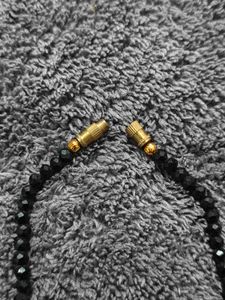 Black &amp; Gold Beaded Necklace