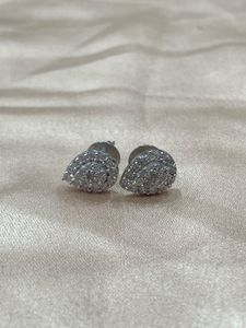 925 Italian silver earrings, water drop