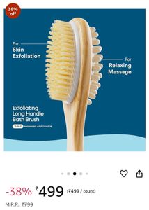 Bloom 2-in-1 Long Handle Body Brush