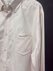 Lacoste Pink Button-Down Shirt