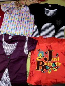 Combo Of 10 Beautiful Girls Tops