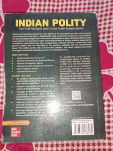 Indian Polity - M Laxmikanth Sixth Edition