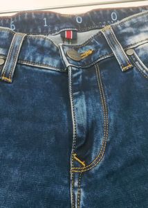 Shaded Slim Jeans Blue