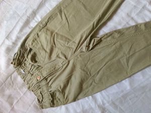 Khaki Corduroy Pants