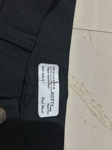 kotty Black Wide Leg Trousers