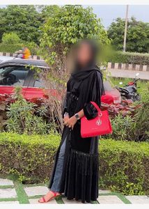 Elegant Black Abaya from U AE