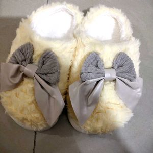 Cute Bow Slippers