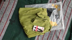 Olive Green Plazoo pant Totaly new