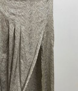 Spotted Print Maxi Skirt