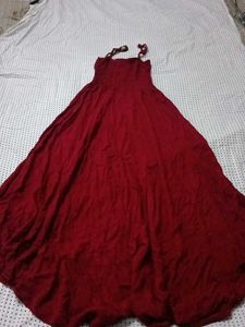 Burgundy Sundress