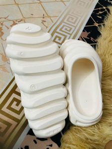 Comfy White Slides