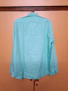 Cotton Light Green Shirt