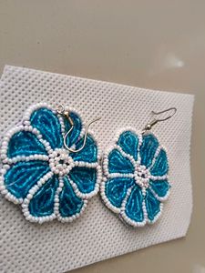 Flower Bead Earring