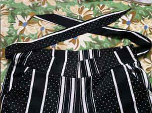 Striped &amp; Polka Dot Palazzo Pants