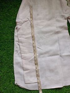 White Short Ehenic Kurta