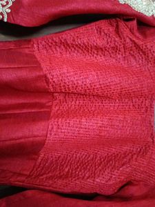 Embroidered Ankle Length Ethinic Gown