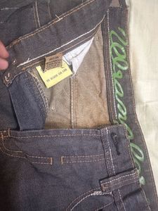 Vintage Dark Wash Denim Jeans