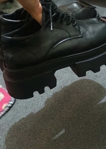 Chunky Gothic Platform Derby Shoes
