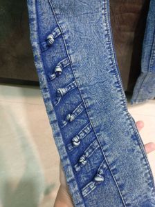 High waist Knot detailed Jeans
