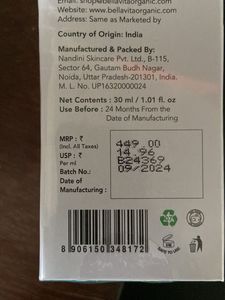 Bella Vita 10% Niacinamide Face Serum
