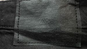 ZARA Black Jeans Waist 28/40 Length