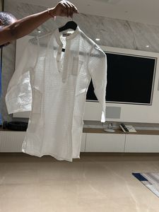Fab India White Kurta Pyjama For Boys Age 6-8