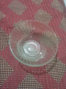 glass bowl set for dinning table
