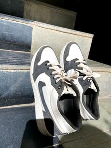 Black &amp; White Jordan Shoes (Unisex)